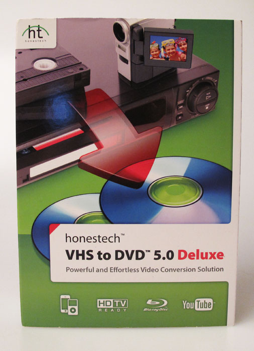 ... honestech vhs to dvd 5 0 deluxe kit includes honestech vhs to dvd 5 0